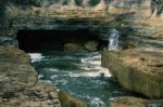 Tasmania Blowhole In Port Arthur Stock Photo