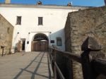 The Eleventh Century Castle On The Volcanic Mountain, Architecture And Elements  Stock Photo