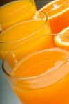 Fresh Orange Juice Stock Photo