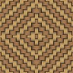 Woven Wood Pattern Stock Photo