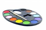 Paint Palette Stock Photo