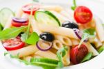 Pasta Salad Stock Photo