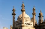 View Of The Royal Pavilion In Brighton Stock Photo