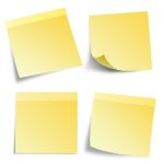 Post-it Stock Photo