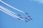 Airbourne Airshow At Eastbourne 2014 Stock Photo