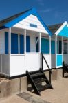 Southwold, Suffolk/uk - June 2 : Colourful Beach Huts In Southwo Stock Photo