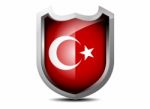 Flag Of Turkey Stock Photo