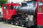 The Schafbergbahn Cog Railway In St Wolfgang Stock Photo