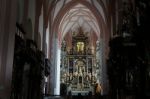 Interior View Of The Collegiate Church Of St Michael In Mondsee Stock Photo