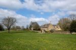 Picturesque Wyck Rissington Village In The Cotswolds Stock Photo