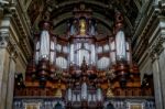 The Organ In Berlin Cathedral Stock Photo