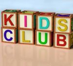 Blocks With Kids Club Stock Photo