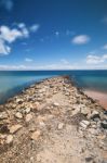 Amity Point Beach On Stradbroke Island, Queensland Stock Photo