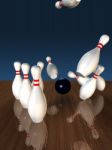 Bowling Stock Photo