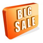 Icon Of Big Sale Stock Photo