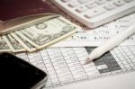 Financial Accounting Stock Photo