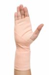 Bandage Hand Stock Photo