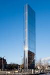 Cardiff, Wales/uk - December 26 : The Water Tower Cardiff Bay In Stock Photo