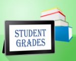 Student Grades Indicates Rank Achievement And Intelligence Stock Photo