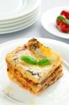 Lasagne Stock Photo