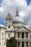 View Of St Paul's Cathedral Stock Photo