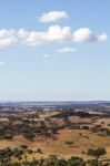 Alentejo Landscape Stock Photo