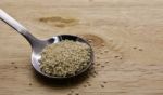 White Sesame Stock Photo