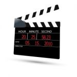 Clapperboard Stock Photo