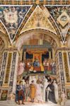 Interior View Of  Sienna Cathedral Stock Photo