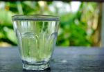 A Glass Of Water Stock Photo