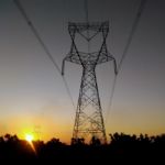 Electric Pylon Stock Photo