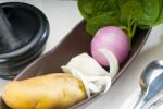 Fresh Vegetables And Spice Stock Photo