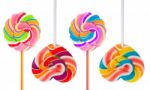 Colorful Lollipop Stock Photo