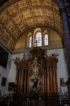 Malaga, Andalucia/spain - July 5 : Interior View Of The Cathedra Stock Photo