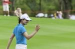 Lorena Ochoa Waved To Fan Stock Photo