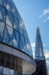 City Hall And The Shard Stock Photo