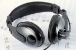 Headphone Stock Photo