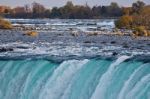 Beautiful Image With Amazing Powerful Niagara Waterfall Stock Photo