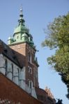 Wawel Cathedral In Krakow Poland Stock Photo