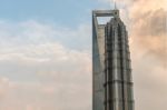 The Shanghai World Financial Center And Jin Mao Tower Adjacent T Stock Photo