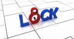 Lock Symbol Stock Photo