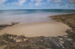 Cylinder Beach On Stradbroke Island, Queensland Stock Photo