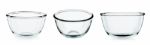 Empty Bowl Glass Isolated On The White Background Stock Photo