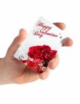 Valentine Card Stock Photo