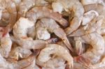 Raw Shrimp Stock Photo