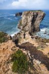 Coastal Algarve Region Near Sagres, Portugal Stock Photo