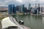 Singapore Skyline Stock Photo