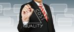 Man Writing Business Concept Stock Photo