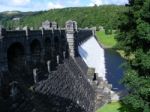 Lake Vyrnwy Dam Stock Photo