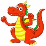 Red Dragon Stock Photo